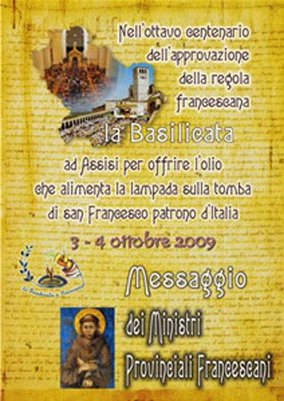 Messaggio dei Ministri Provinciali Francescani